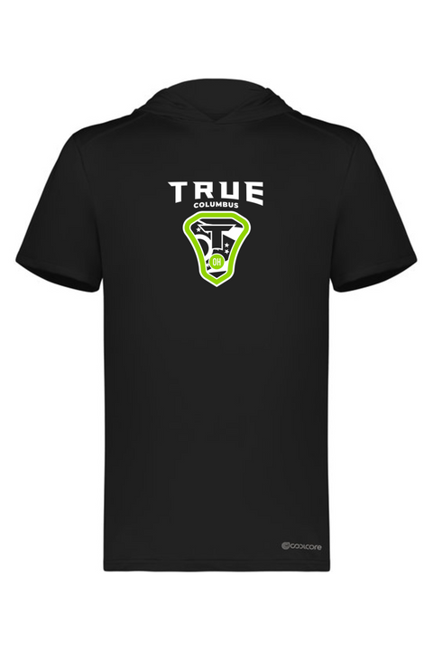 Holloway Adult Short Sleeve Hoodie Powered by Coolcore