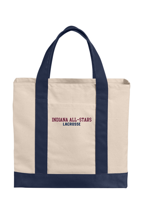 Port Authority Cotton Canvas Two-Tone Tote