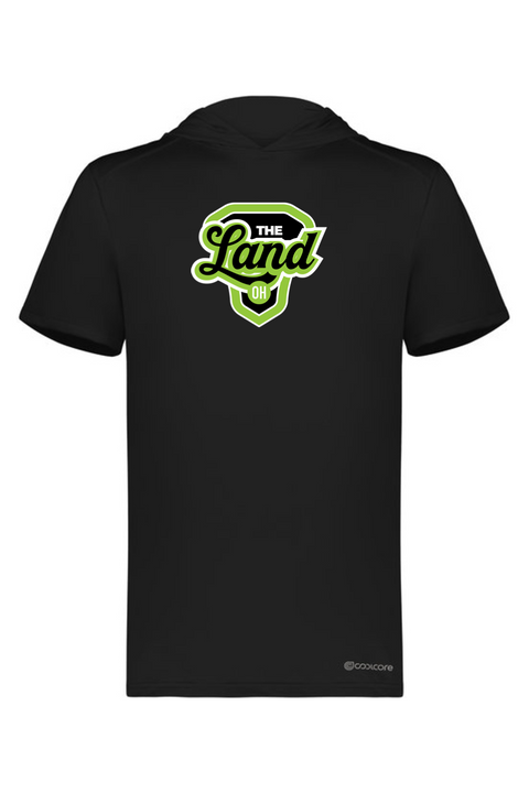 Holloway Adult Short Sleeve Hoodie Powered by Coolcore