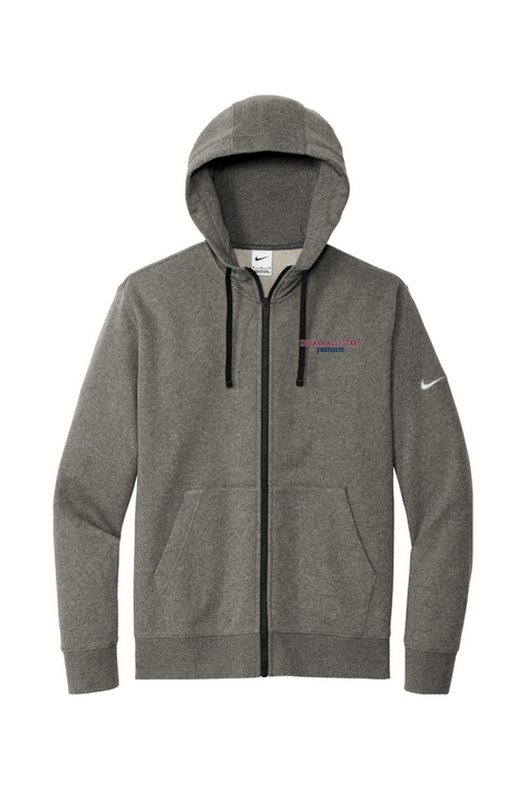 Nike Club Fleece Sleeve Swoosh Full-Zip Hoodie