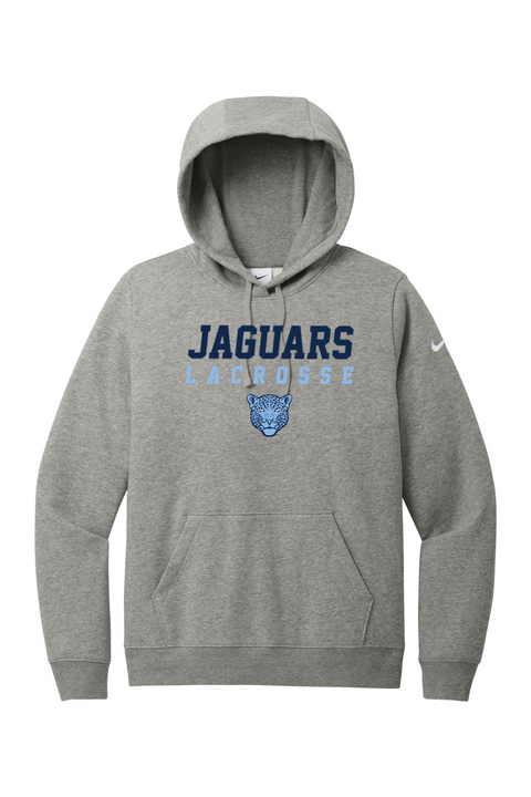 Nike Ladies Club Fleece Sleeve Swoosh Pullover Hoodie