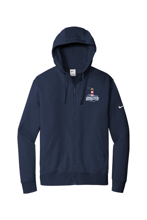 Nike Club Fleece Sleeve Swoosh Full-Zip Hoodie