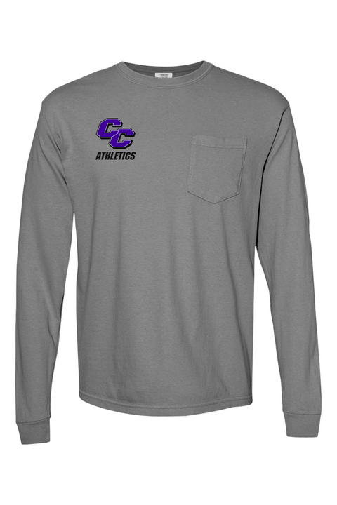 Comfort Colors Ringspun Long Sleeve Pocket T-Shirt