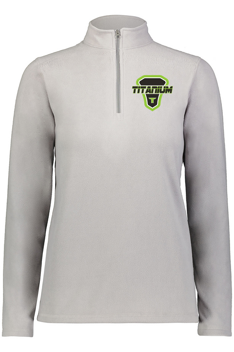 Augusta Sportswear Women's Eco Revive™ Micro-Lite Fleece Quarter-Zip Pullover