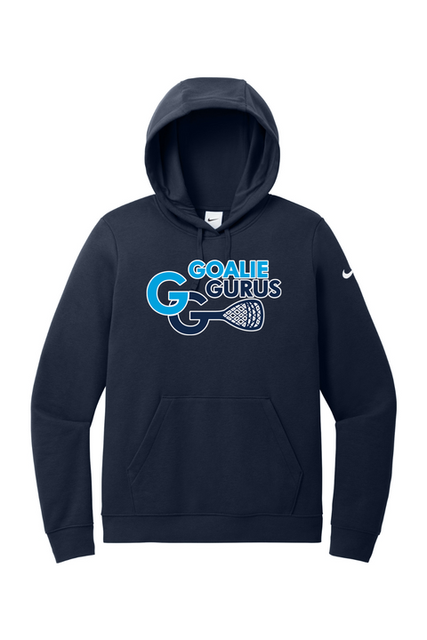 Nike Ladies Club Fleece Sleeve Swoosh Pullover Hoodie