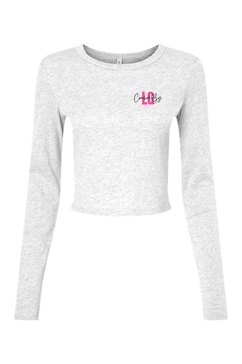BELLA + CANVAS Women's Micro Rib Long Sleeve Baby Tee