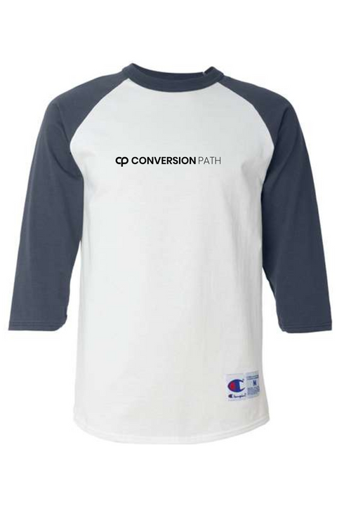 Champion Unisex Raglan Sleeve Baseball T-Shirt