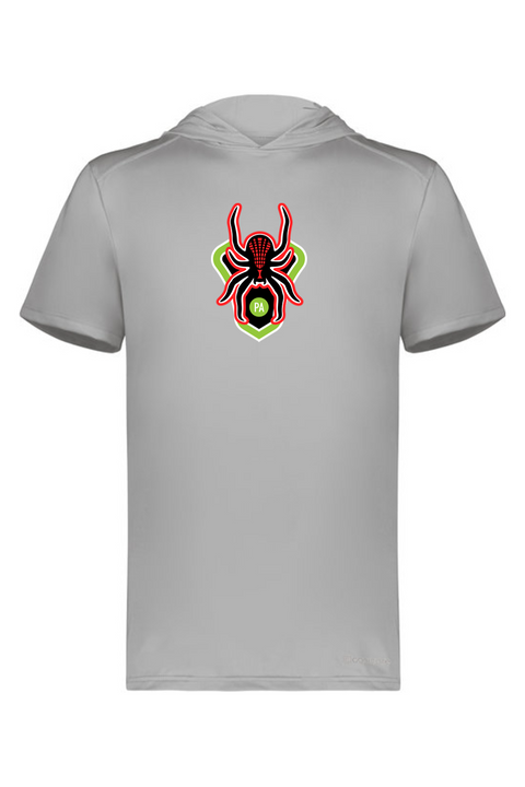 Holloway Adult Short Sleeve Hoodie Powered by Coolcore
