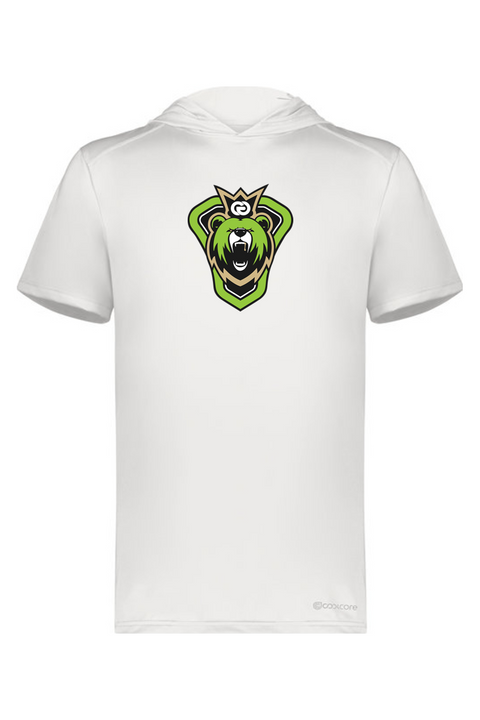 Holloway Adult Short Sleeve Hoodie Powered by Coolcore