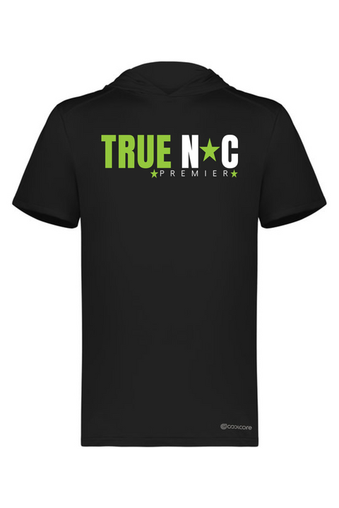 Holloway Adult Short Sleeve Hoodie Powered by Coolcore