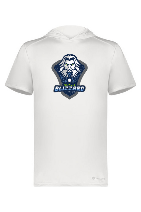 Holloway Adult Short Sleeve Hoodie Powered by Coolcore