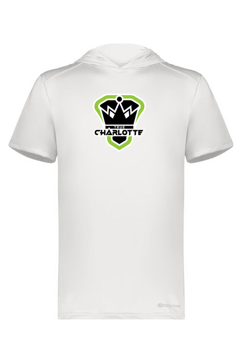 Holloway Adult Short Sleeve Hoodie Powered by Coolcore