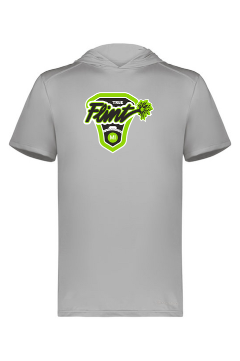 Holloway Adult Short Sleeve Hoodie Powered by Coolcore