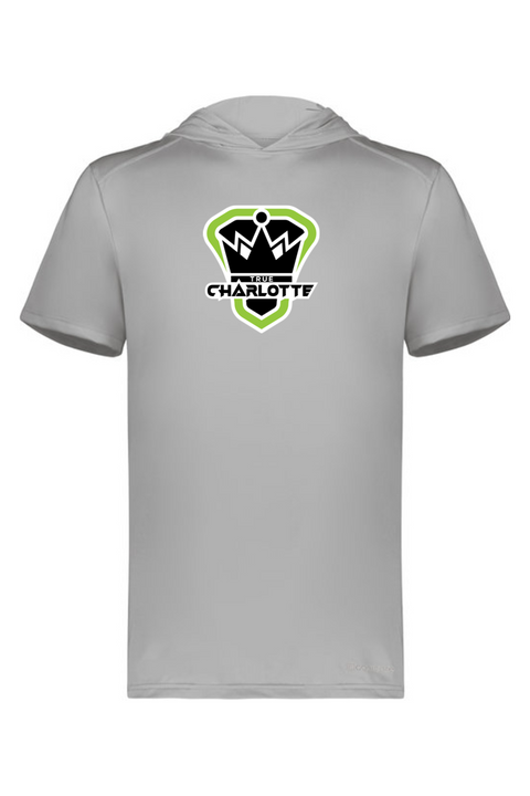 Holloway Adult Short Sleeve Hoodie Powered by Coolcore