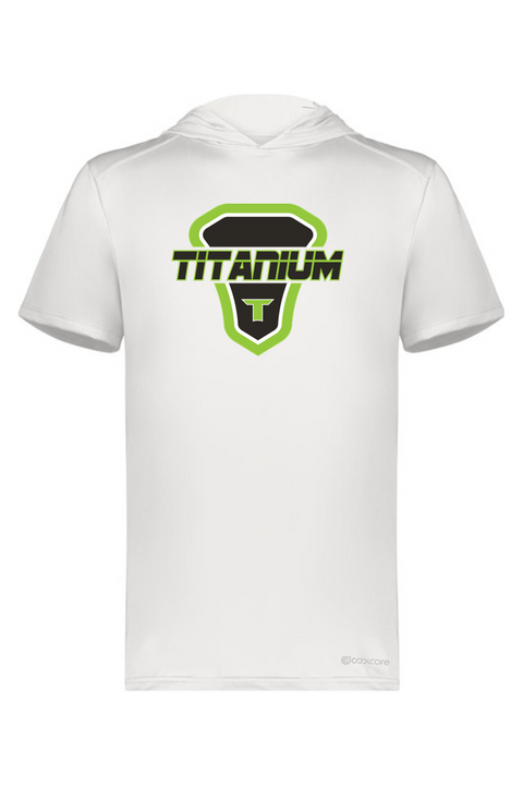 Holloway Adult Short Sleeve Hoodie Powered by Coolcore