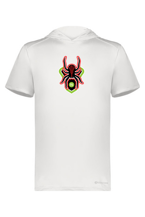 Holloway Adult Short Sleeve Hoodie Powered by Coolcore