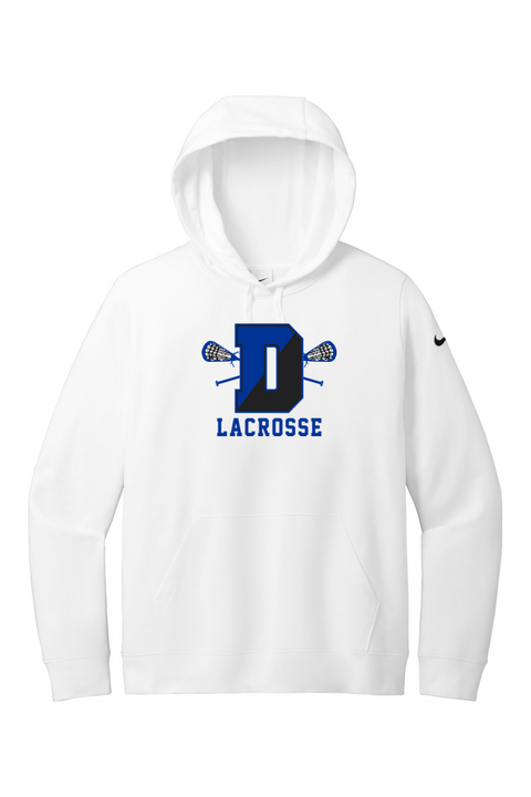 Nike Ladies Club Fleece Sleeve Swoosh Pullover Hoodie