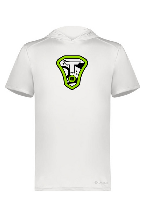 Holloway Adult Short Sleeve Hoodie Powered by Coolcore