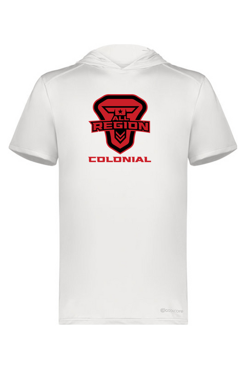 Holloway Adult Short Sleeve Hoodie Powered by Coolcore