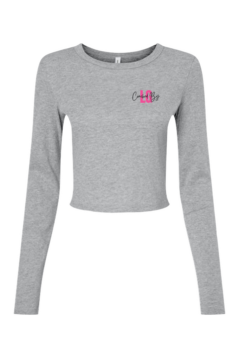 BELLA + CANVAS Women's Micro Rib Long Sleeve Baby Tee