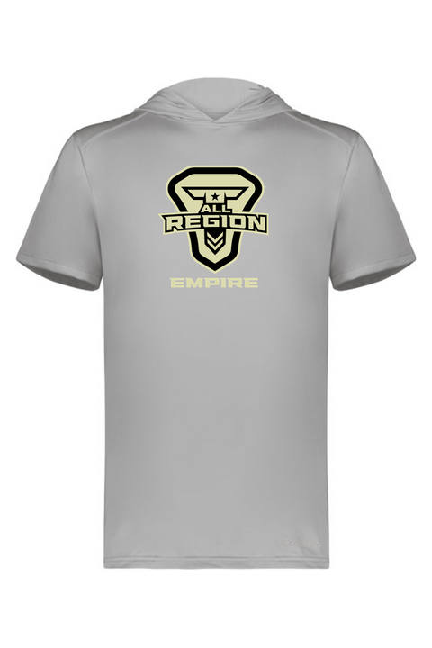 Holloway Adult Short Sleeve Hoodie Powered by Coolcore