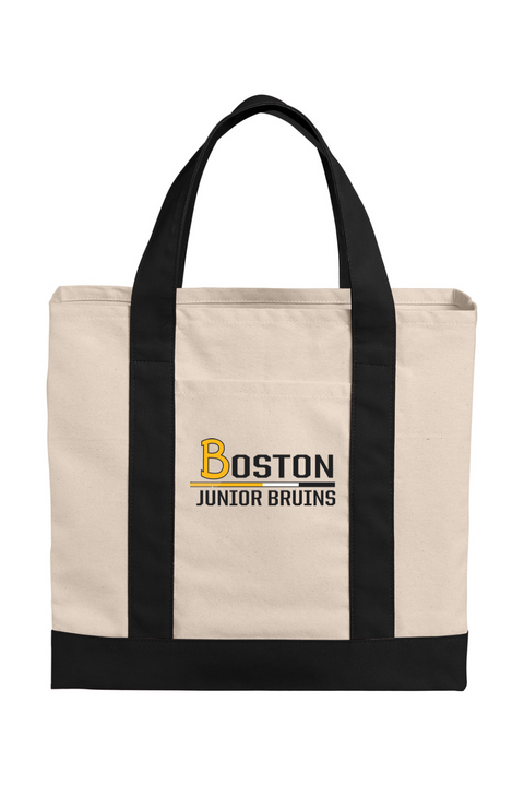 Port Authority Cotton Canvas Two-Tone Tote
