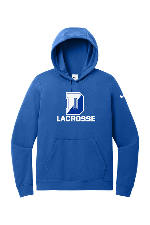 Nike Ladies Club Fleece Sleeve Swoosh Pullover Hoodie