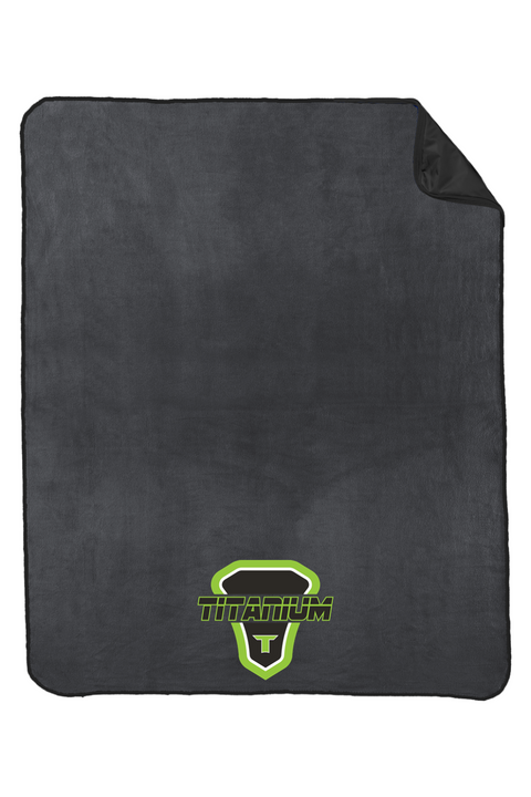 Port Authority Fleece & Poly Travel Blanket