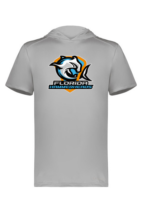 Holloway Adult Short Sleeve Hoodie Powered by Coolcore