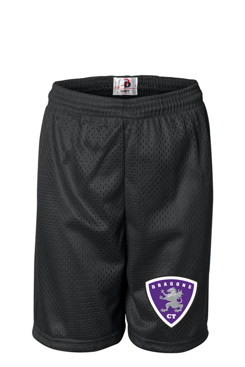 Badger Youth Pro Mesh 6" Shorts