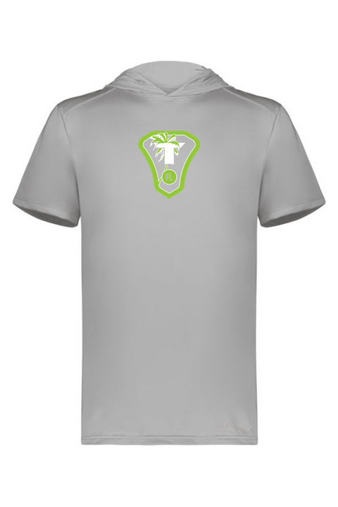 Holloway Adult Short Sleeve Hoodie Powered by Coolcore