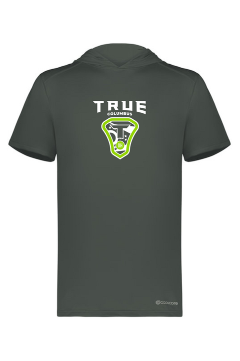 Holloway Adult Short Sleeve Hoodie Powered by Coolcore