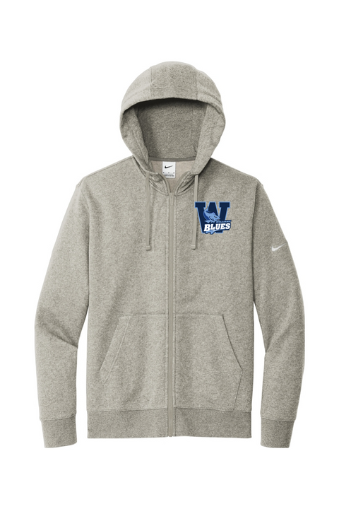 Nike Club Fleece Sleeve Swoosh Full-Zip Hoodie