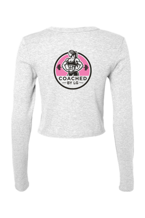 BELLA + CANVAS Women's Micro Rib Long Sleeve Baby Tee