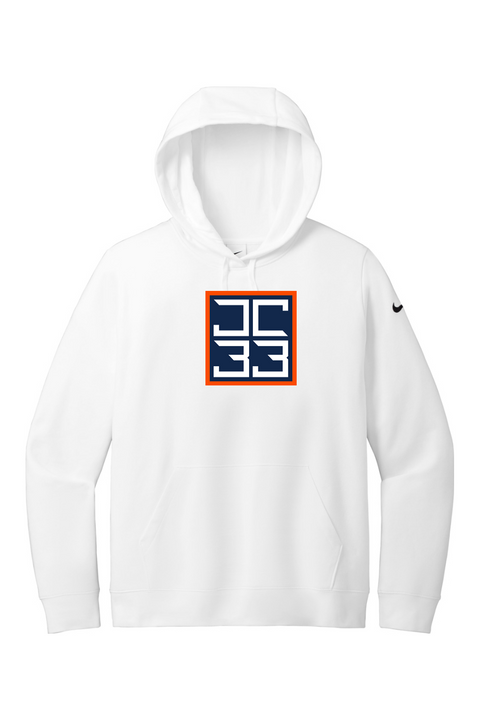 Nike Ladies Club Fleece Sleeve Swoosh Pullover Hoodie