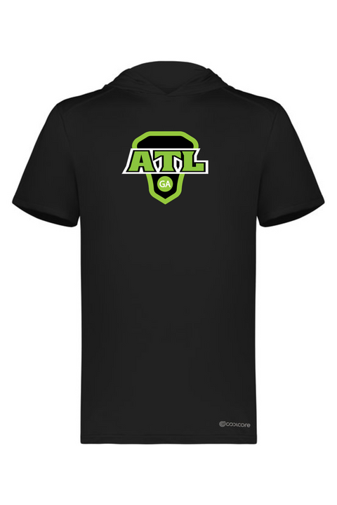 Holloway Adult Short Sleeve Hoodie Powered by Coolcore