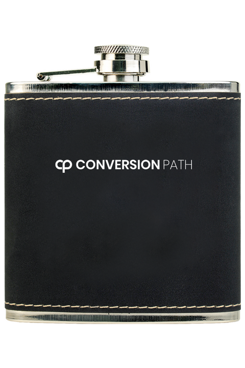 Leatherette Stainless Steel Flask