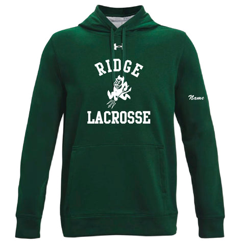 RHSBL Under Armour Fleece Hoodie / Dark Green