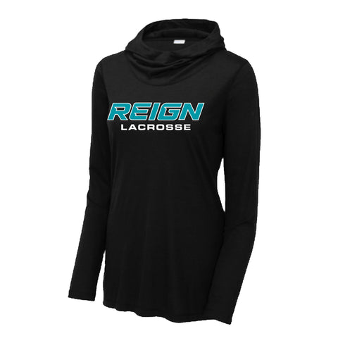 Reing Women's TriBlend Wicking LS Hoodie