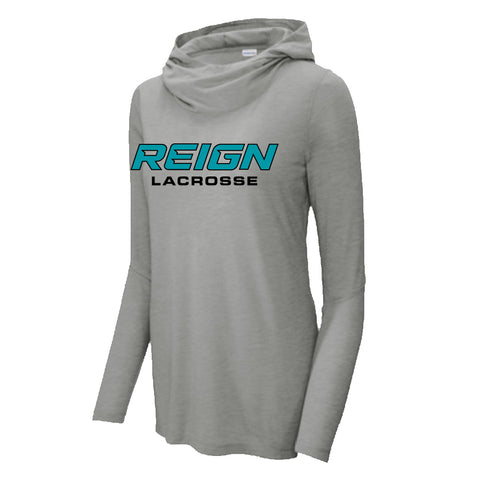 Reing Women's TriBlend Wicking LS Hoodie