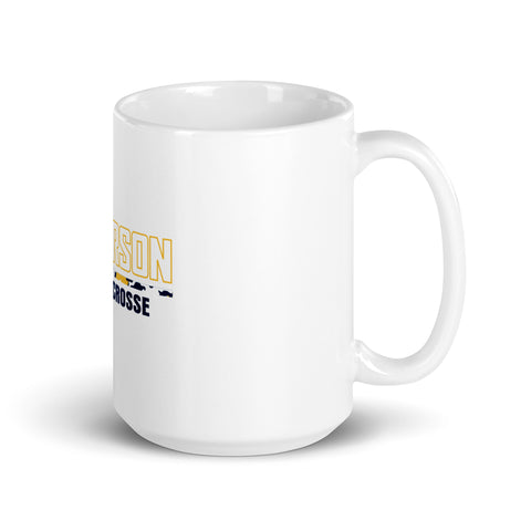 Jefferson White glossy mug